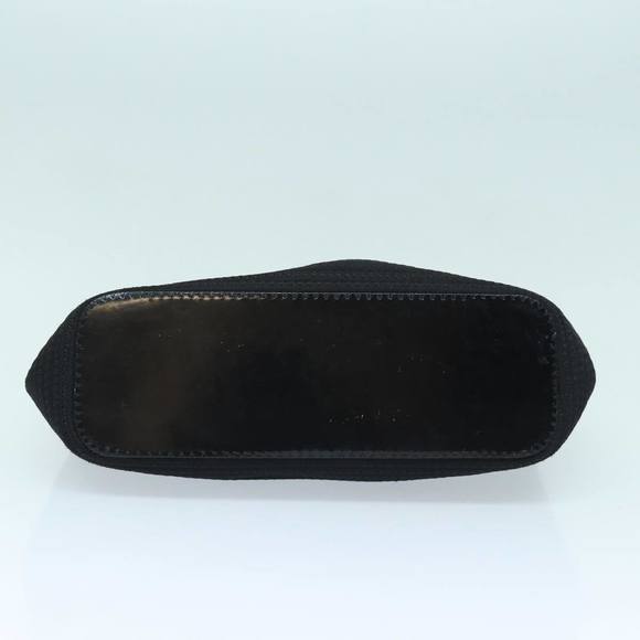 GUCCI Bamboo Hand Bag Canvas 2way Black Gold 000 1998 0540 Auth ep5246 - Picture 5 of 16